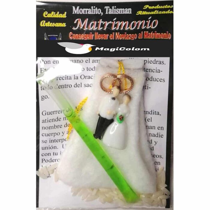 Amuleto Morralito Unión Matrimonial