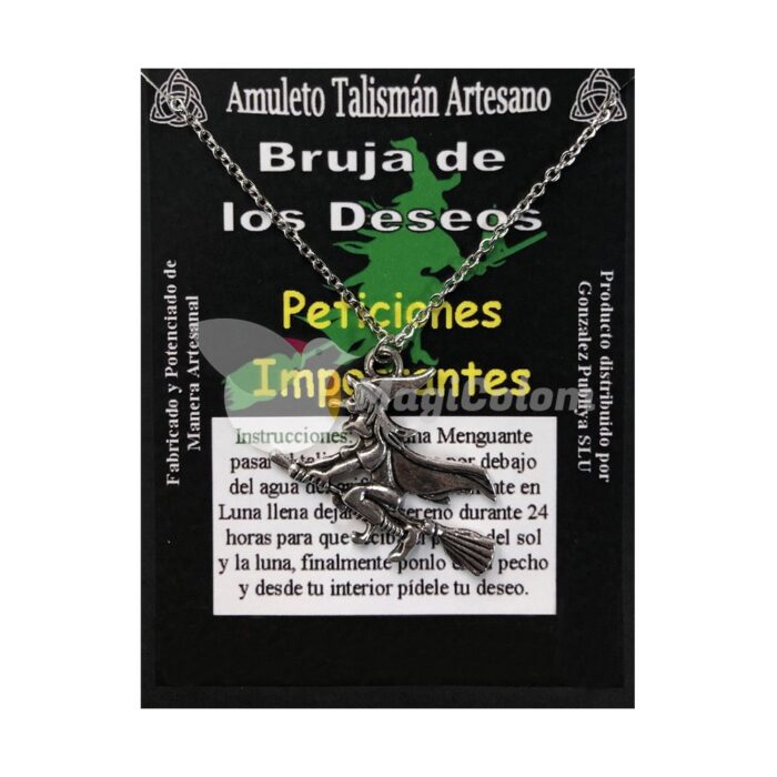 Amuleto Bruja de los Deseos