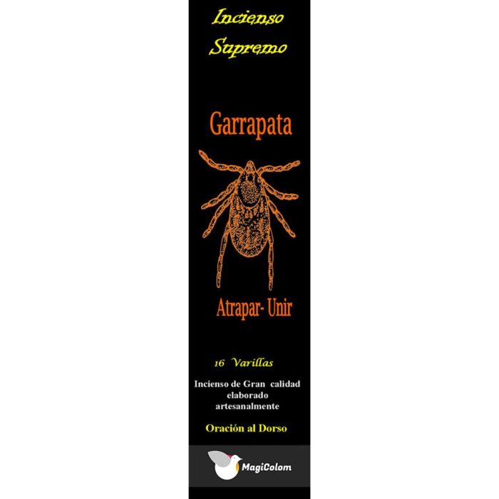 Incienso esotérico garrapata con oración