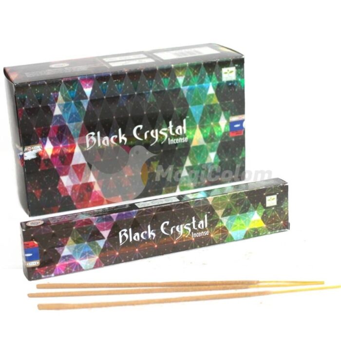 Incienso Satya Black Crystal