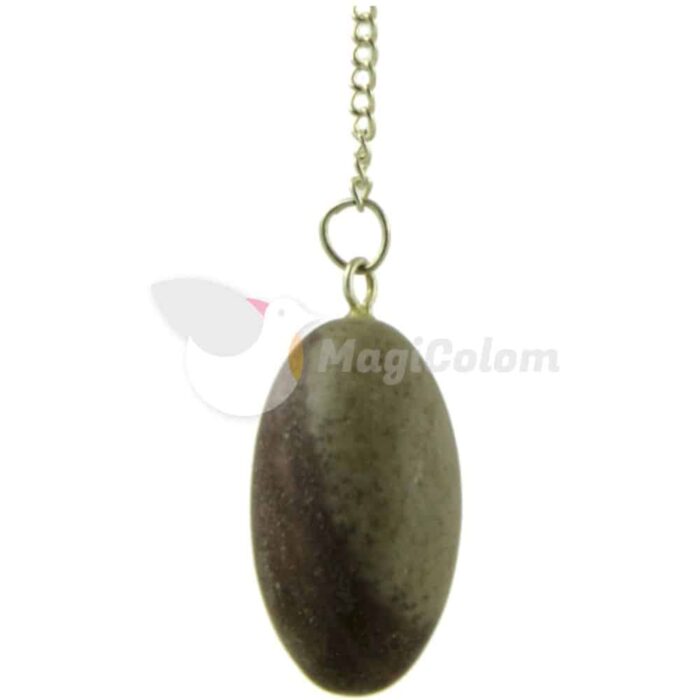 Péndulo Shiva Lingam Semi pulida