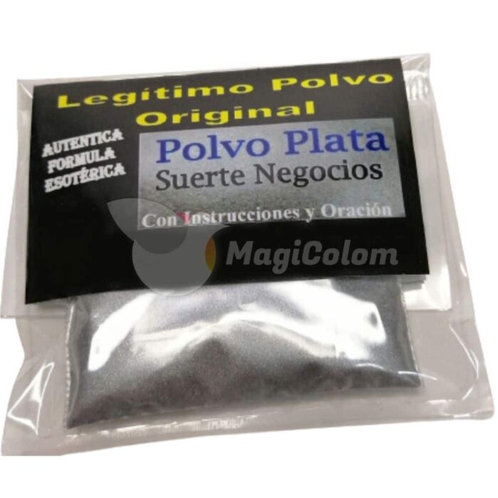 Polvo esotérico Plata Suerte Negocios