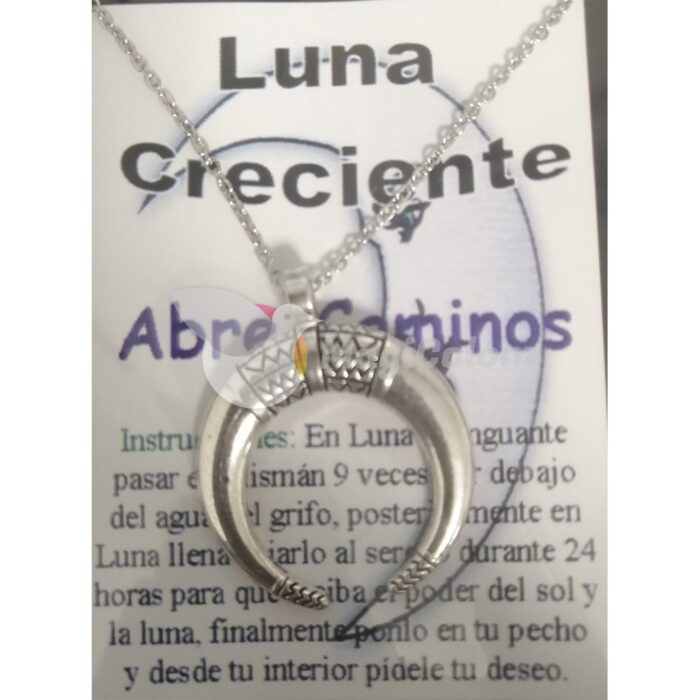 Amuleto Luna Creciente