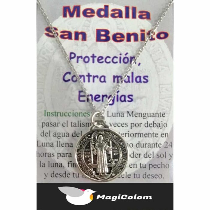 Amuleto Medalla de San Benito