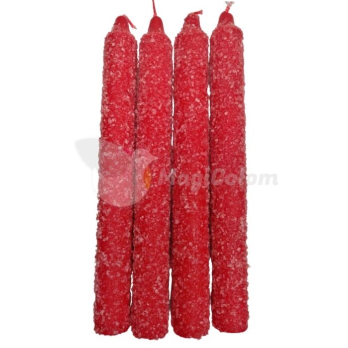 Velas de Sal Roja