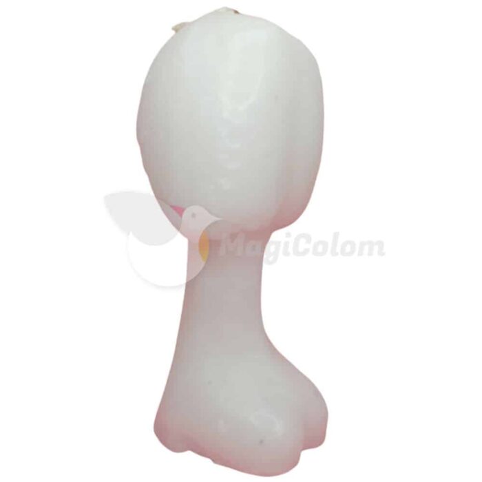 Vela Blanca Pene Vagina 18cm